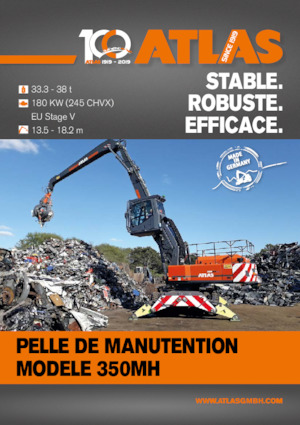 Mobiele graafmachines Atlas 350 MH