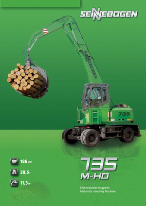 Mobiele graafmachines Sennebogen 735 M-HD