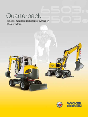 Mobiele graafmachines Wacker Neuson 9503