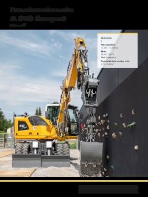 Mobiele graafmachines Liebherr A 910 Compact Litronic