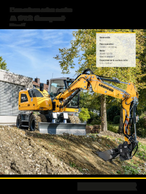 Mobiele graafmachines Liebherr A 912 Compact Litronic