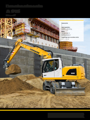 Mobiele graafmachines Liebherr A 916 Litronic G6.0