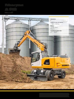 Mobiele graafmachines Liebherr A 918 Litronic G6.0
