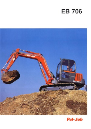 Rupsgraafmachines Pel-Job EB 706 PV