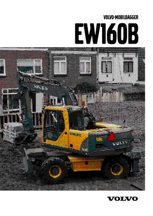 Mobiele graafmachines Volvo EW160B