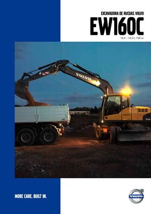 Mobiele graafmachines Volvo EW160C