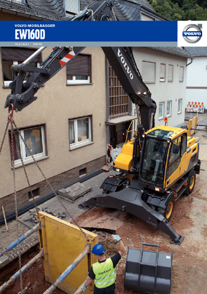Mobiele graafmachines Volvo EW160D