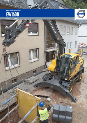 Mobiele graafmachines Volvo EW160D