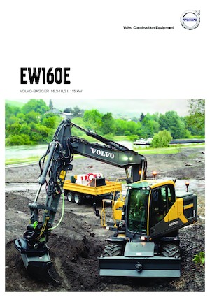 Mobiele graafmachines Volvo EW160E