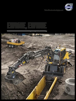 Mobiele graafmachines Volvo EW160E