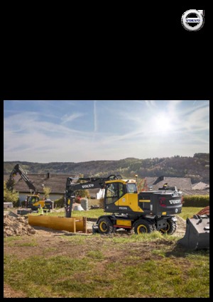 Mobiele graafmachines Volvo EW180E