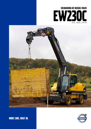 Mobiele graafmachines Volvo EW230C