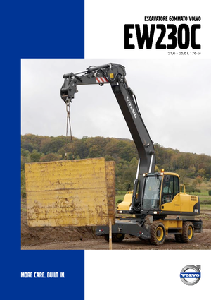 Mobiele graafmachines Volvo EW230C