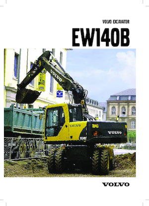 Mobiele graafmachines Volvo EW140B