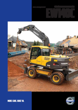 Mobiele graafmachines Volvo EW140C