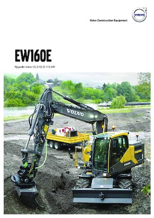Mobiele graafmachines Volvo EW160E