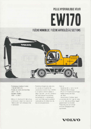 Mobiele graafmachines Volvo EW170