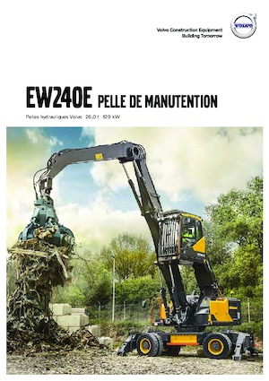 Mobiele graafmachines Volvo EW240E MH