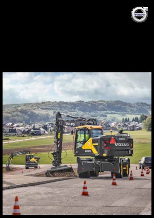 Mobiele graafmachines Volvo EWR170E