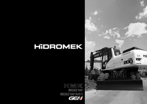Mobiele graafmachines Hidromek HMK 200 W