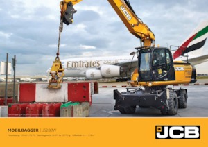 Rupsgraafmachines JCB JS200W