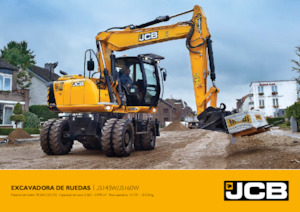 Rupsgraafmachines JCB JS160W