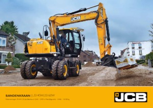 Rupsgraafmachines JCB JS160W