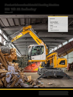 Graafmachines in overslaguitvoering Liebherr LH 18 M Industry Litronic