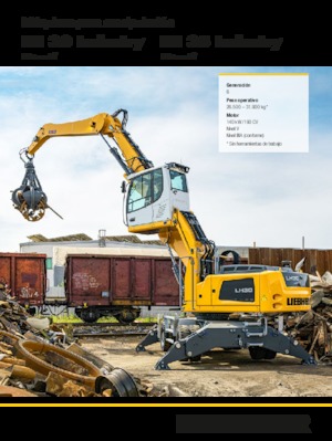 Graafmachines in overslaguitvoering Liebherr LH 30 M Industry Litronic