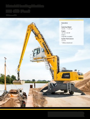 Graafmachines in overslaguitvoering Liebherr LH 60 M Port Litronic