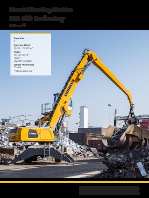 Graafmachines in overslaguitvoering Liebherr LH 60 M Industry Litronic