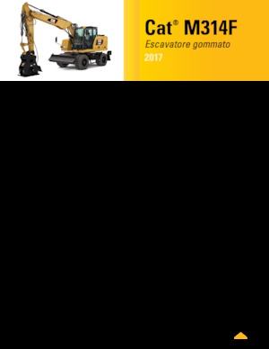 Mobiele graafmachines Caterpillar M314F