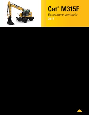 Mobiele graafmachines Caterpillar M315F