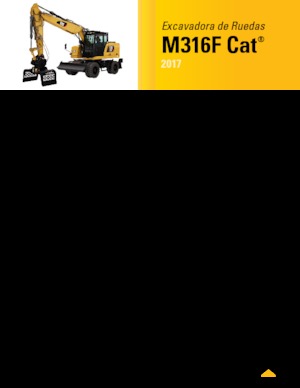 Mobiele graafmachines Caterpillar M316F