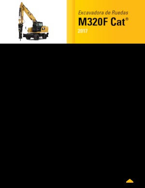 Mobiele graafmachines Caterpillar M320F