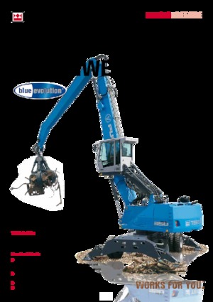 Graafmachines in overslaguitvoering Terex-Fuchs MHL 350