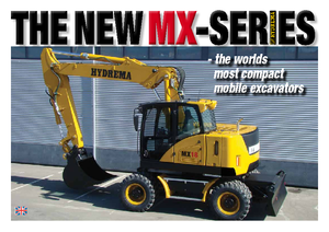 Mobiele graafmachines Hydrema MX 16