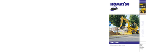 Mobiele graafmachines Komatsu PW110R-1