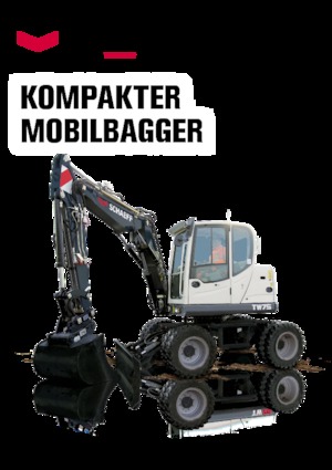 Mobiele graafmachines Schaeff TW 75