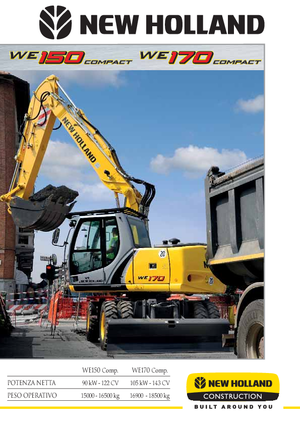 Mobiele graafmachines New Holland WE 170 Compact