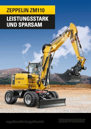 Mobiele graafmachines Zeppelin ZM110