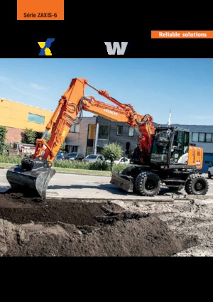 Mobiele graafmachines Hitachi ZX170W-6