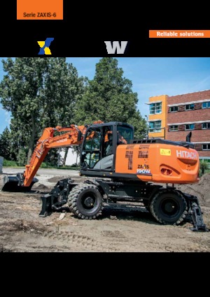 Mobiele graafmachines Hitachi ZX190W-6