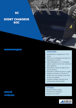 Bakken voor wielladers Arden L51RC