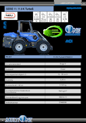 Wielladers Multione 11.9 K TurboS
