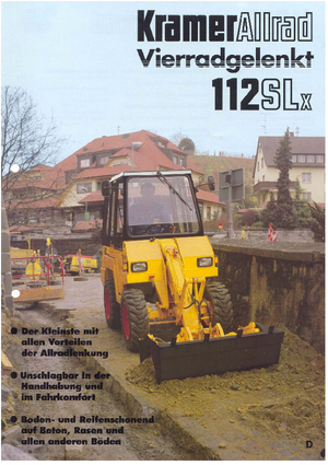 Wielladers Kramer 112 SL