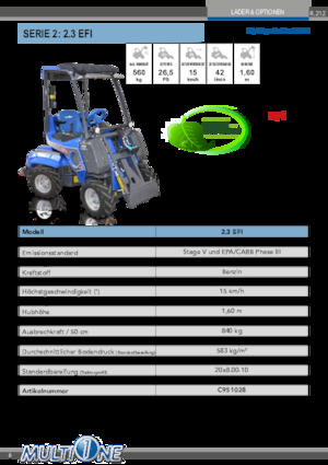 Wielladers Multione 2.3 EFI