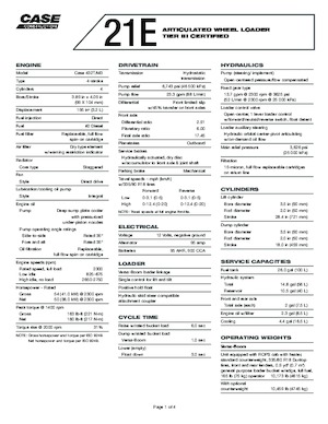Wielladers Case 21 E 