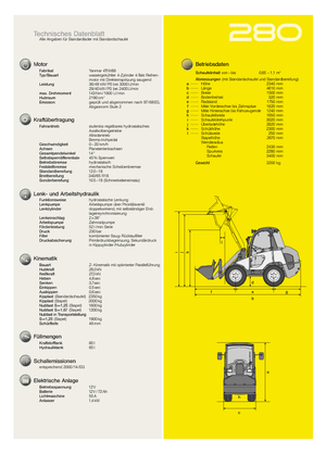 Wielladers Kramer 280