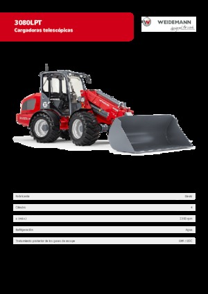 Wielladers Weidemann 3080 LP T 